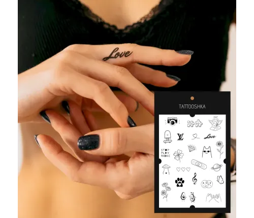 Тату набір WOW