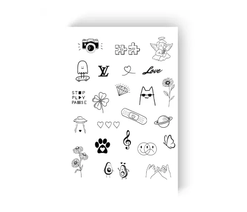 Тату набір WOW