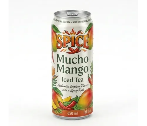 Холодний чай Arizona Spice Mucho Mango 650 мл, залізна банка