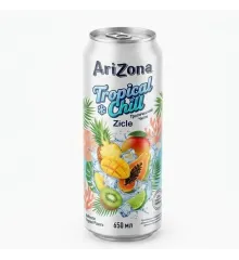 Холодний чай Arizona Tropical Chill 650 мл, залізна банка