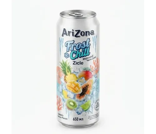 Холодний чай Arizona Frost Chill Zicle 650 мл, залізна банка