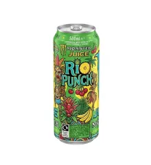 Енергетичний напій з додаванням соку Monster Energy Juice Rio Punch 500 мл, залізна банка