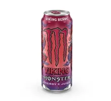 Энергетический напиток с добавлением сока Monster Energy Juice Viking Berry 500 мл, железная банка