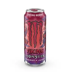 Енергетичний напій з додаванням соку Monster Energy Juice Viking Berry 500 мл, залізна банка