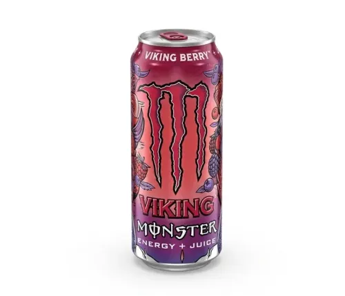 Енергетичний напій з додаванням соку Monster Energy Juice Viking Berry 500 мл, залізна банка
