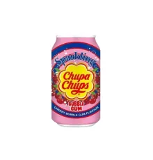 Газированный напиток Chupa Chups Cherry Bubble Gum (Вишневая жвачка)