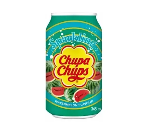 Газований напій Chupa Chups Watermelon (Кавун)