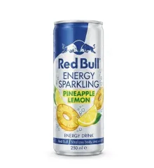 Енергетичний напій Red Bull Energy Sparkling Ананас та Лимон 250 мл, залізна банка