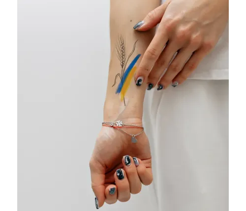 Тимчасове Тату "Українські колоски"